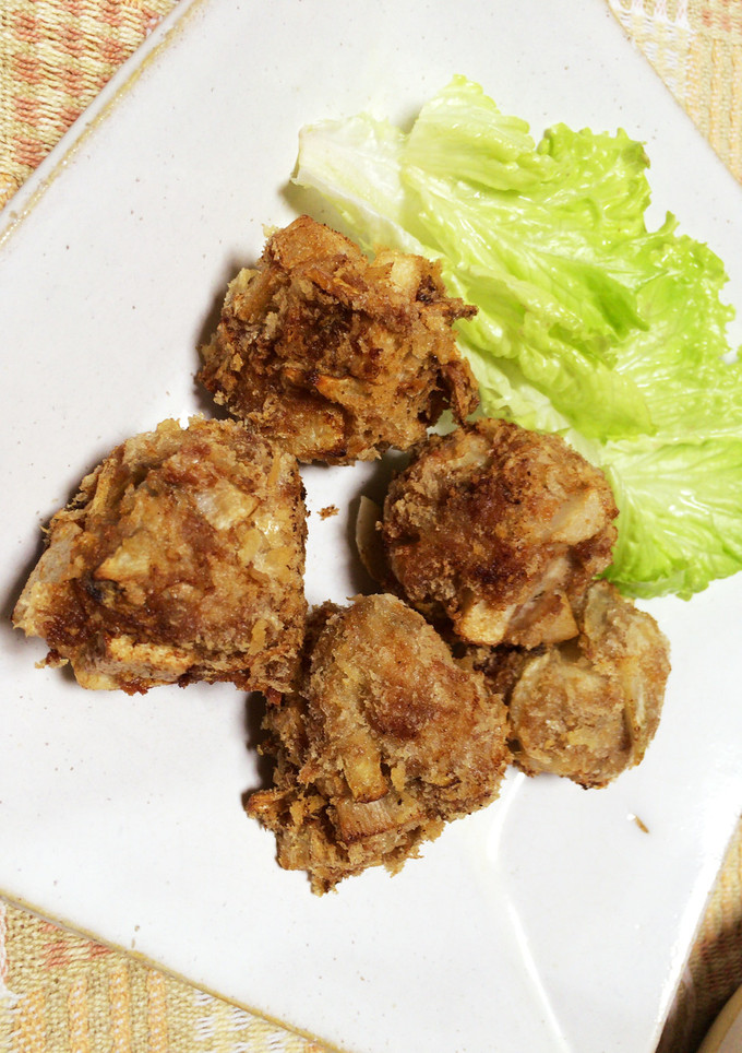 里芋とごぼうのお肉揚げ-レシピのメイン写真