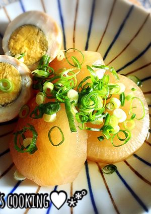 ストウブで簡単♡大根と卵のおでん風煮込-レシピのメイン写真