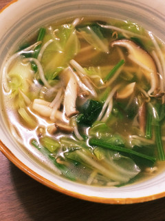 中華風スープ-レシピのメイン写真