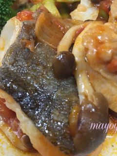 鶏肉とタラのトマト煮-レシピのメイン写真
