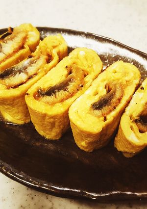 フライパンで超簡単な♪鰻巻き卵-レシピのメイン写真