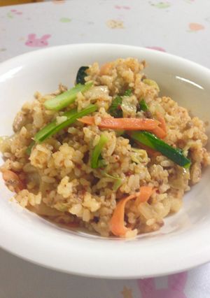 キムチ消費☆パラパラキムチチャーハン☆-レシピのメイン写真