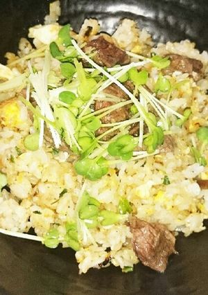おひとり様の焼き肉炒飯-レシピのメイン写真