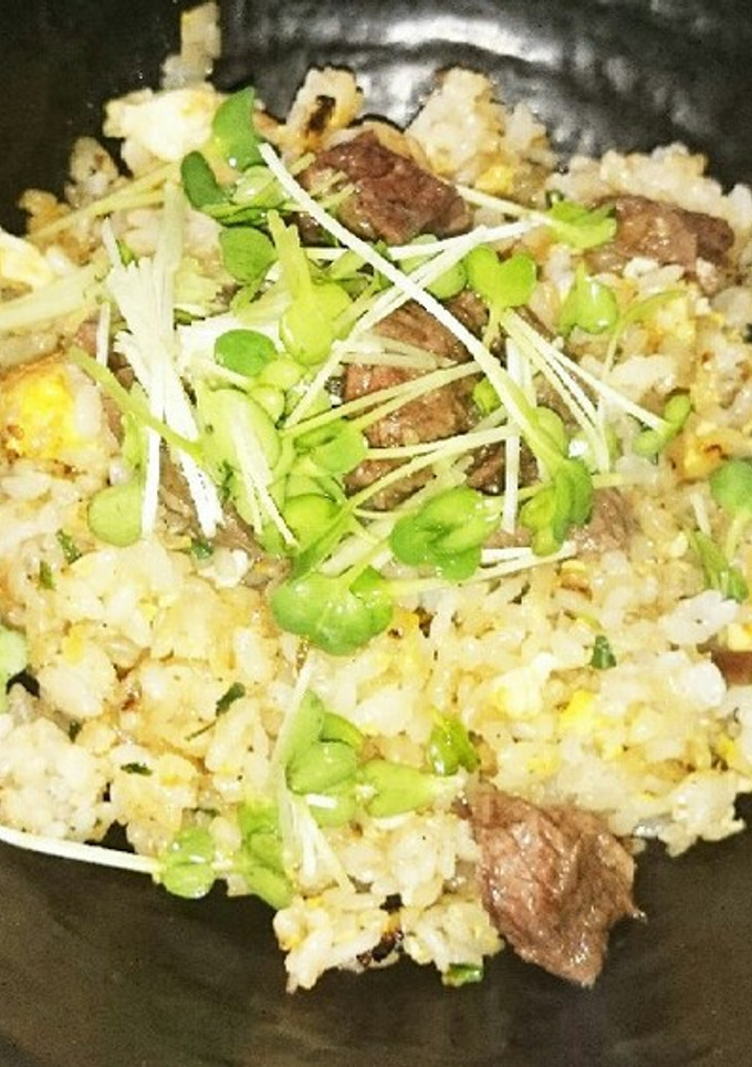 おひとり様の焼き肉炒飯-レシピのメイン写真