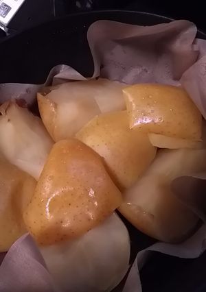 ダッチオーブンで砂糖なしの焼きりんご-レシピのメイン写真