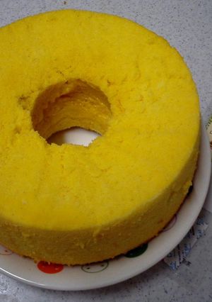 ☆みるくばにらシフォンケーキ☆-レシピのメイン写真