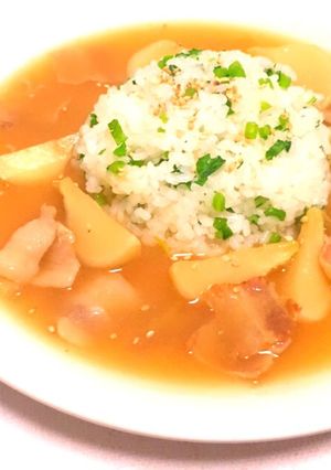 簡単☆かぶと豚バラのあんかけごはん-レシピのメイン写真