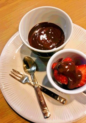レンジで簡単♪カフェモカソース-レシピのメイン写真