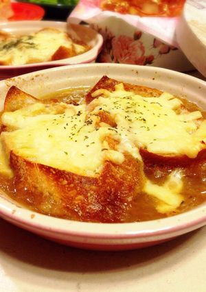 あんにゃのオニオングラタンスープ♡-レシピのメイン写真