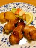 鶏手羽元のローストチキン
