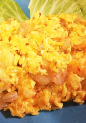簡単！お弁当にも！エビチリたまご！-レシピのメイン写真