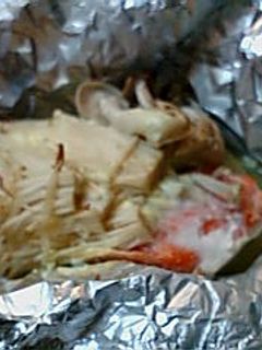 新玉ねぎと鮭のホイル焼き-レシピのメイン写真