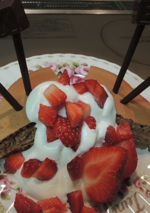 チョコDEホットケーキ-レシピのメイン写真