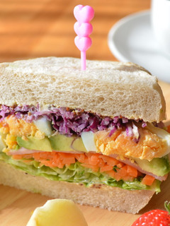 野菜を食べるサンド-レシピのメイン写真