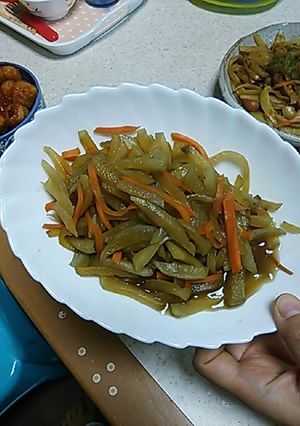 あっという間に♪金平ヤーコン-レシピのメイン写真