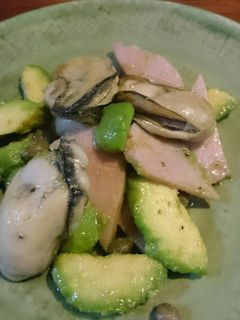 牡蠣とアボカドの贅沢炒め-レシピのメイン写真