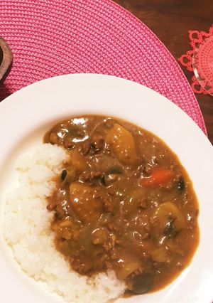 セロリ嫌いでも♡セロリ丸ごとひき肉カレー-レシピのメイン写真