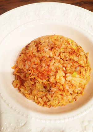 ネギとキムチの卵チャーハン-レシピのメイン写真