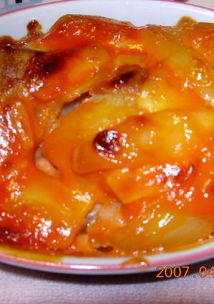 簡単すぎる！じゃがいものケチャマヨ焼き♪-レシピのメイン写真