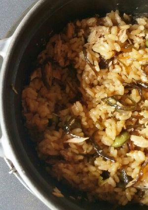 ♡ 塩昆布とツナの炊き込みご飯-レシピのメイン写真