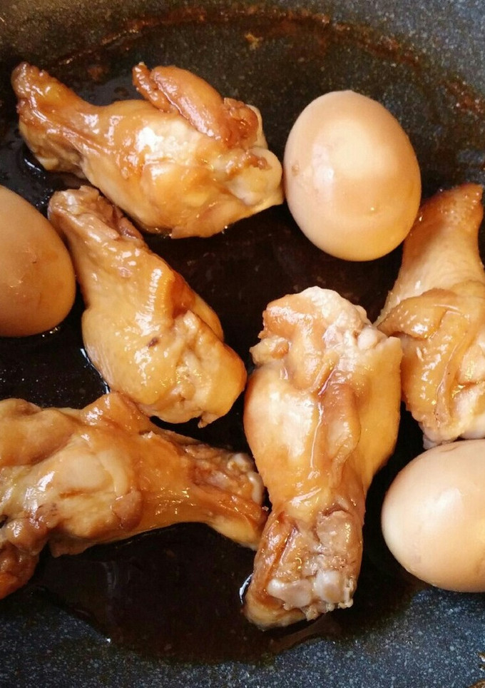 ♡ 手羽元と煮玉子の旨煮-レシピのメイン写真
