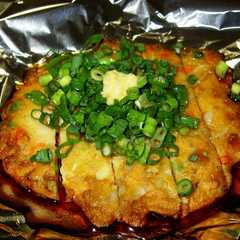 รูปของ オーブントースターで焼くだけさつま揚げ