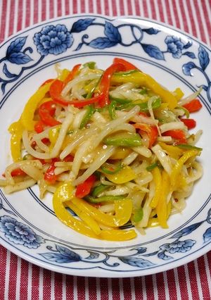 レンジで簡単！もやしの四色胡麻蒸-レシピのメイン写真