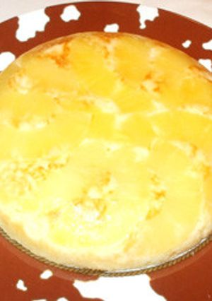 簡単パイナップル・ケーキ♪缶詰のデザート-レシピのメイン写真