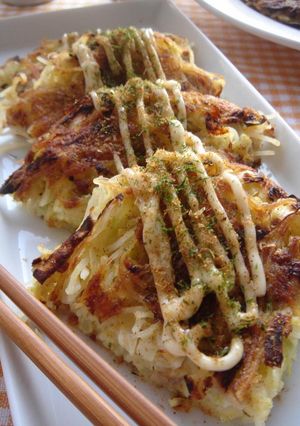 カレー味の変りお好み焼き-レシピのメイン写真