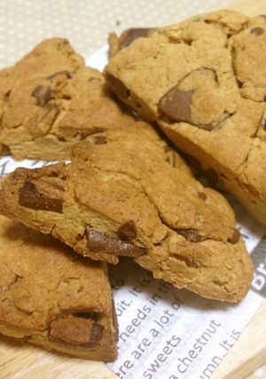 香ばしきな粉のチョコレートスコーン-レシピのメイン写真