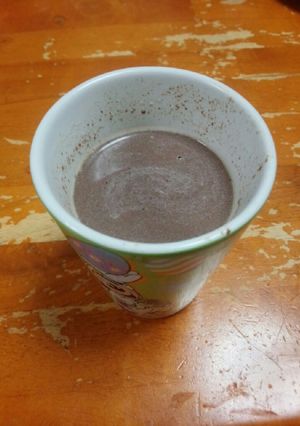 ホットチョコミルク-レシピのメイン写真