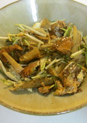 いわしの蒲焼きで柳川風-レシピのメイン写真