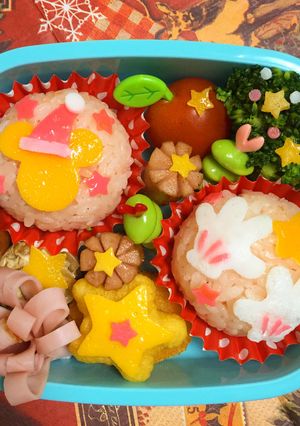 クリスマス☆キャラ弁-レシピのメイン写真