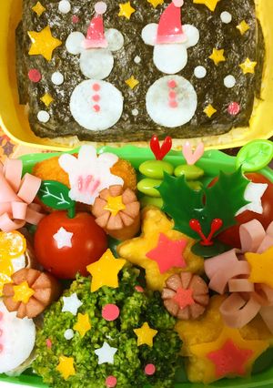 クリスマス☆キャラ弁(2)-レシピのメイン写真