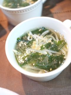 もやしとわかめの中華スープ-レシピのメイン写真