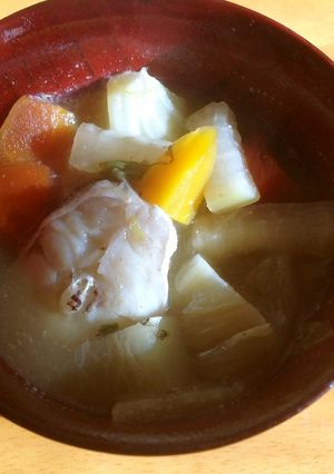 寒い夜はあったまる❤️鱈鍋やさいスープ-レシピのメイン写真
