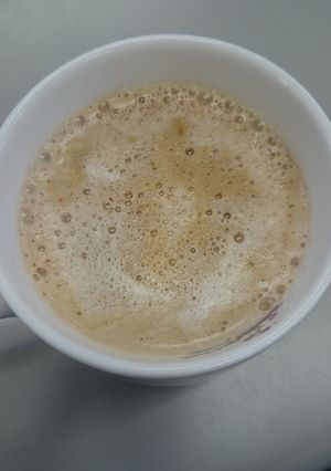 アルファベットチョコのカフェオレ-レシピのメイン写真