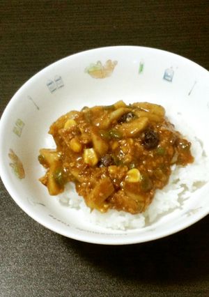 ごぼうのドライカレー・保育園給食-レシピのメイン写真