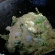糖質制限☆白菜の葉っぱのおからポテサラ