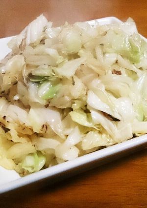 キャベツだけ！なのに美味しいよ～-レシピのメイン写真