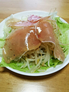 もやしと生ハムのサラダ-レシピのメイン写真