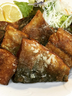 ふっくら♬ジューシー♬鯖のカレー竜田揚げ-レシピのメイン写真