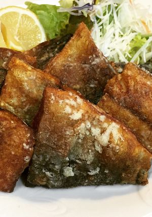 ふっくら♬ジューシー♬鯖のカレー竜田揚げ-レシピのメイン写真