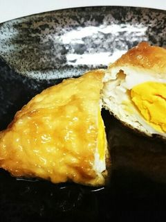 卵の巾着煮-レシピのメイン写真