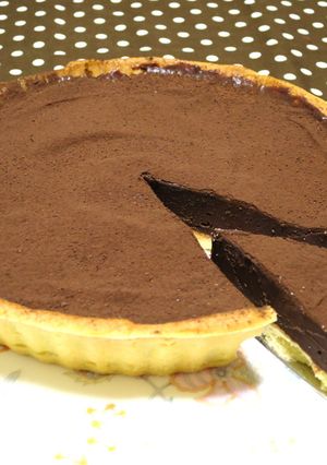 【簡単】濃厚生チョコタルト♪-レシピのメイン写真