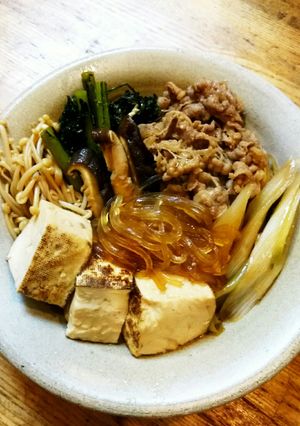 牛薄切りのすき煮-レシピのメイン写真
