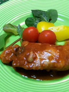 Xmasに☆骨つき鳥もも肉ワイン煮-レシピのメイン写真