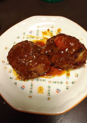 ポテトでカサ増し☆ハンバーグ-レシピのメイン写真