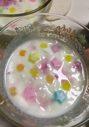 星空☆ヨーグルトアート-レシピのメイン写真