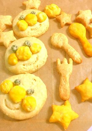 卵、乳不使用アンパンマンクッキー☆-レシピのメイン写真